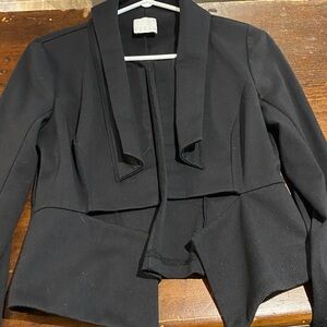 Ferhn geometric architectural avant-garde top jacket — Small